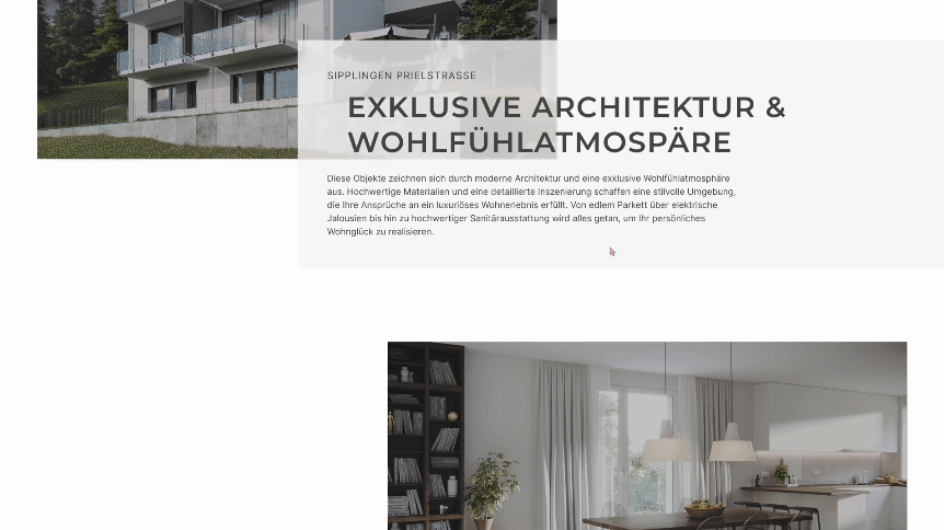 Scroll-through video of the final UX design prototype for the Sipplingen website, displaying the refined page layout and content flow.